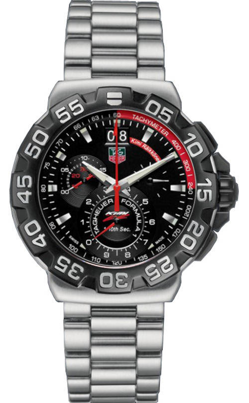 TAG HEUER FORMULA 1  KIMI RAIKKONEN MENS   LIMITED EDITION ONLY 10 000 MADE   1ST BIDDER TAKES IT