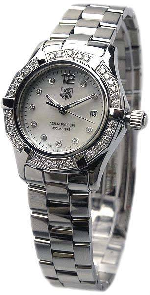 TAG Heuer Women' s Diamonds MOTHER OF PEARL Series  Aquaracer       NO RESERVES