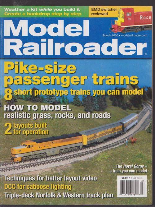 Model Railroader - March 2006