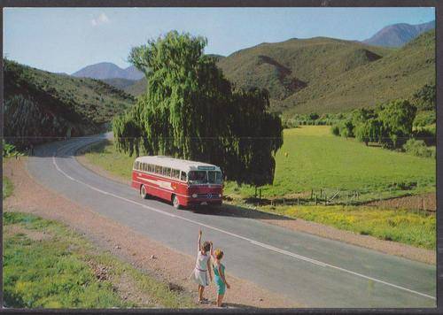 SAR Motor Coach Near Oudtshoorn - Unused Postcard