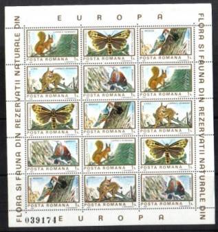 1983 Romania Europa Flora - 30 Stamps