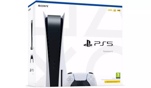 PlayStation 5 (PS5) Console + Dualsense 5 Controller  + Disc Edition  + 825 gb