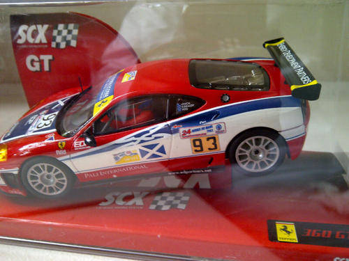 Scalextric SCX FERRARI 360 GT MARANELLO RED  LE MANS GT RARE BRAND NEW NO RESERVE 1/32 SLOT CAR