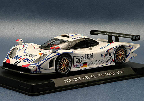Scalextric FLY PORSCHE GT1 1ST LE MANS 98 FACTORY TEAM CAR MOBIL PORSCHE A71 RARE 1/32 SLOT CAR