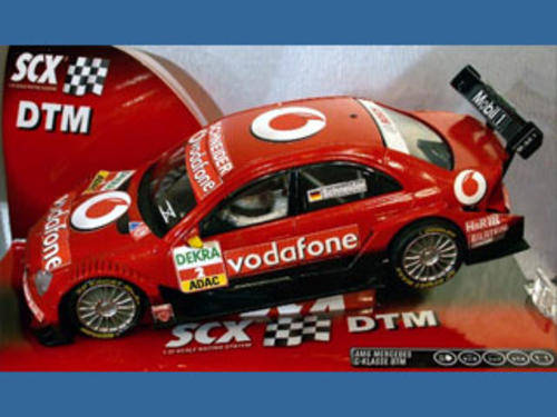 Scalextric SCX Mercedes C-Klasse DTM 2006 Schneider Ref 62610 with lights 1/32 slot car