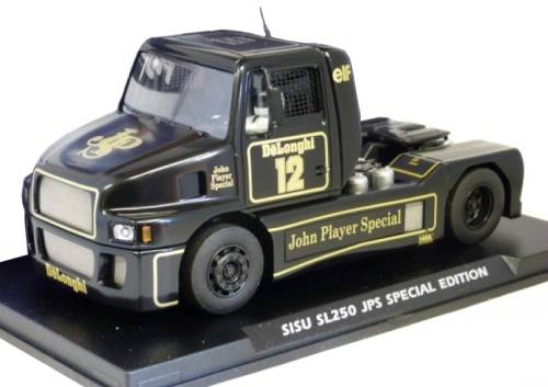 Scalextric FLYslot Sisu SL 250 #12 John Player Special Truck JPS 201305 BRAND NEW Ltd  1/32 SLOT CAR