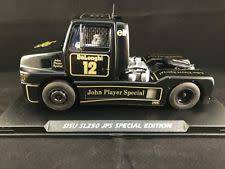 Scalextric FLYslot Sisu SL 250 #12 John Player Special Truck JPS 201305 BRAND NEW Ltd  1/32 SLOT CAR