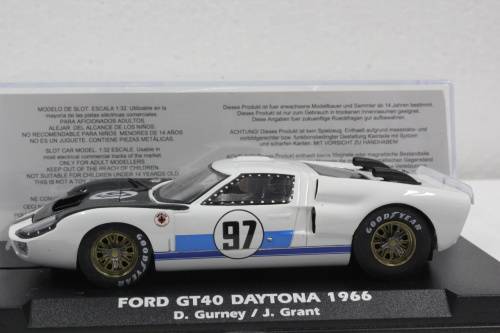 Fly Ford GT40 MKII No.97 Daytona 24 Hours 1966 dan Gurney / Jerry Grant  NEW 1/32 SLOT CAR