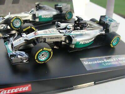 Carrera Mercedes Benz W05 F1 Hybrid Lewis Hamilton World Champ 27495 1/32 SLOT CAR NEW