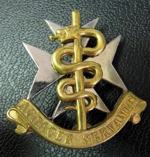 SA Medical Services Bi-Metal badge - Audaces Servamus