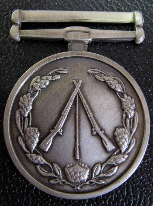 2010 SADF Closure Commemoration Medal, Full size, awarded to 9028