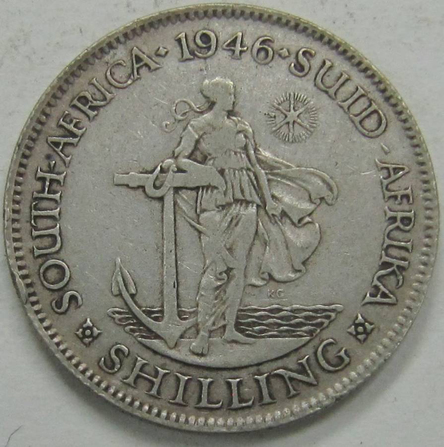 1946 Union of South Africa Shilling