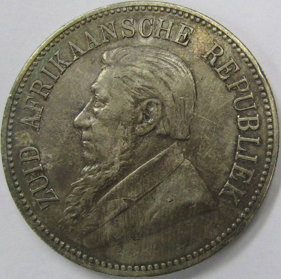1892 ZAR 5 Shillings Single-Shaft
