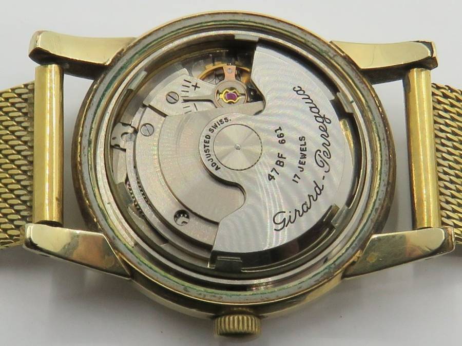 Girard Perregaux Gyromatic Circa 1950s +box "RESERVED for NICHER6731"