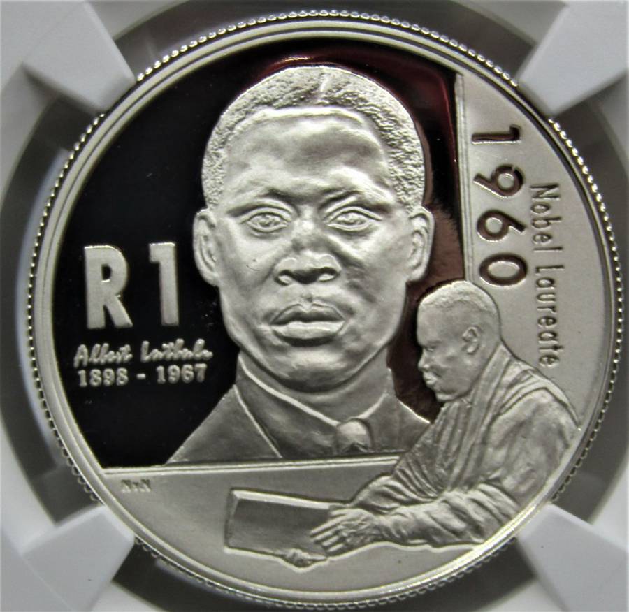 2005 Albert Luthuli SR1 NGC Graded PF70 Ultra Cameo-FINEST KNOWN