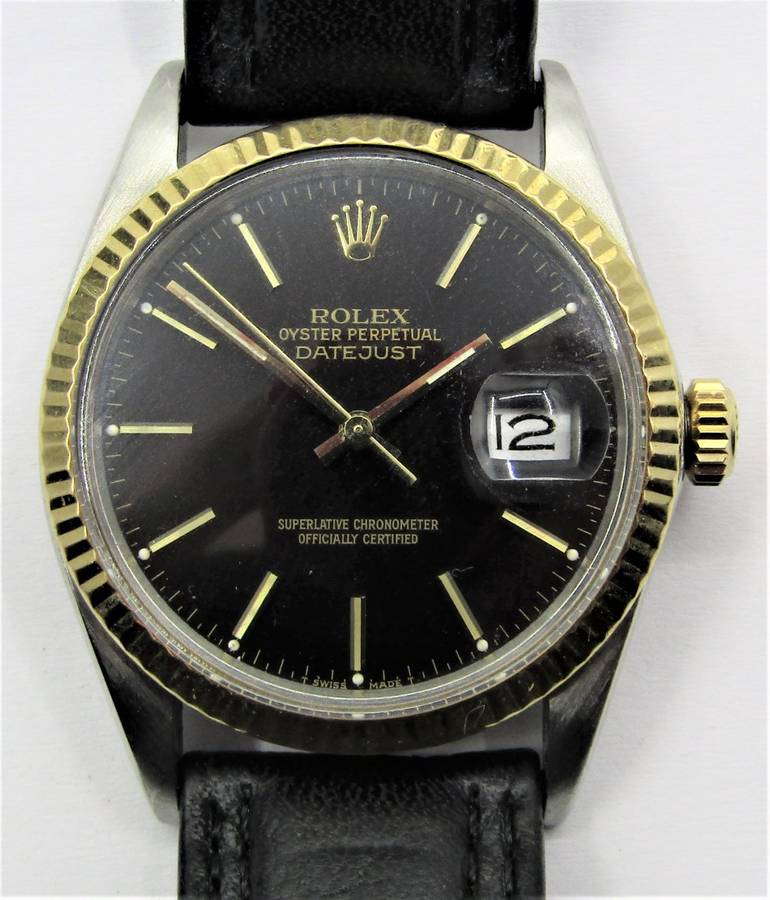 RESERVED FOR PHILBER Rolex Oyster Perpetual DateJust Steel and Gold Ref.16013