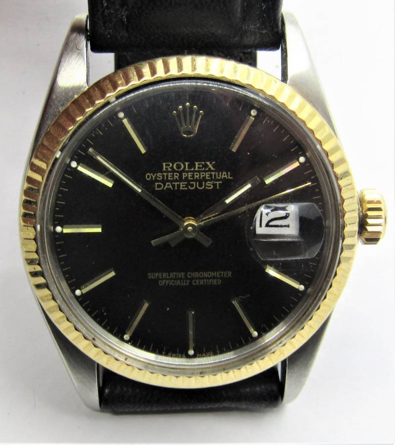 RESERVED FOR PHILBER Rolex Oyster Perpetual DateJust Steel and Gold Ref.16013