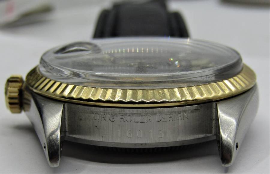 RESERVED FOR PHILBER Rolex Oyster Perpetual DateJust Steel and Gold Ref.16013