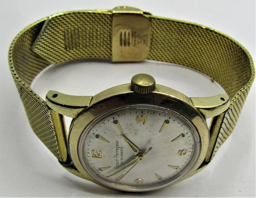 Girard Perregaux Gyromatic Circa 1950s +box "RESERVED for NICHER6731"