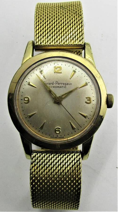 Girard Perregaux Gyromatic Circa 1950s +box "RESERVED for NICHER6731"