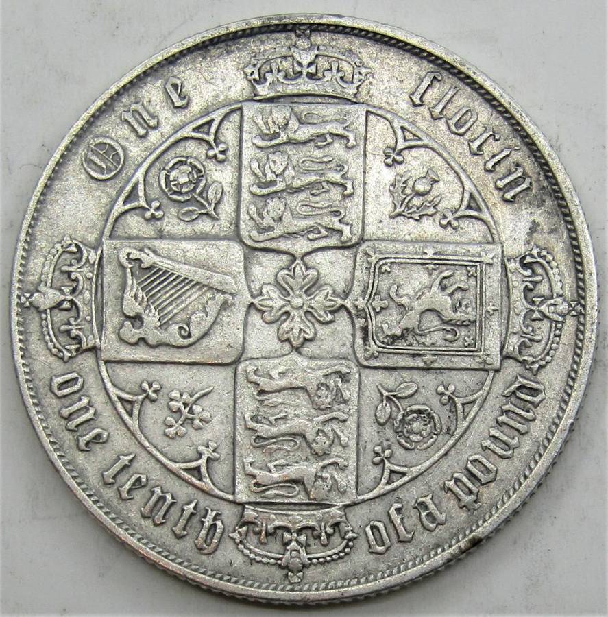 1880 Great Britain Florin