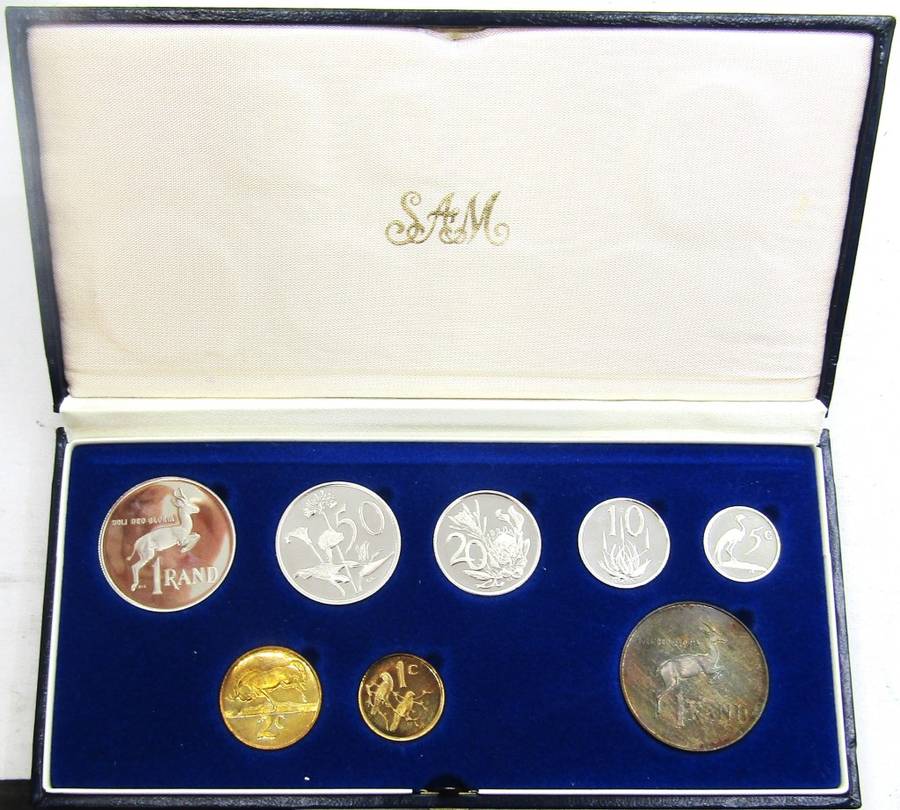 1989 Republic of South Africa Proof Set in original box of issue