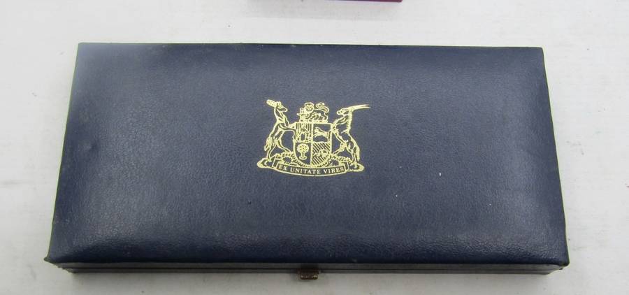 1985 Republic of South Africa Proof Set in original box of issue