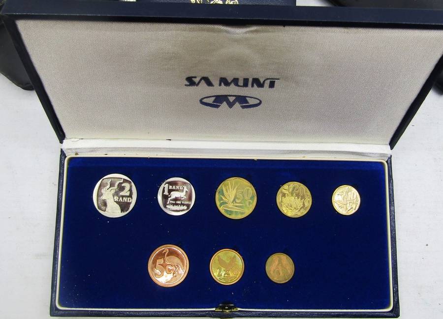 1991 Republic of South Africa Proof Set in original box of issue