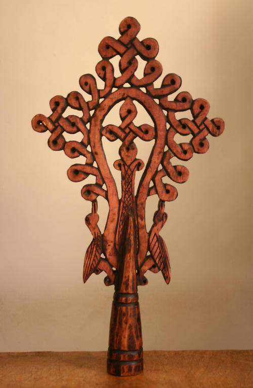 Ethiopian wooden cross