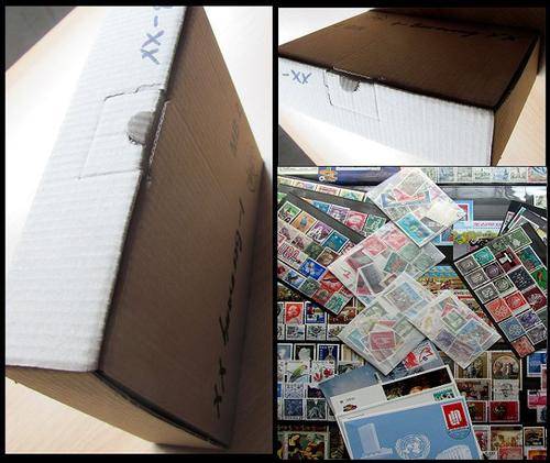 Box Lot - used - Europa & World  STAMPS in used condition as shown