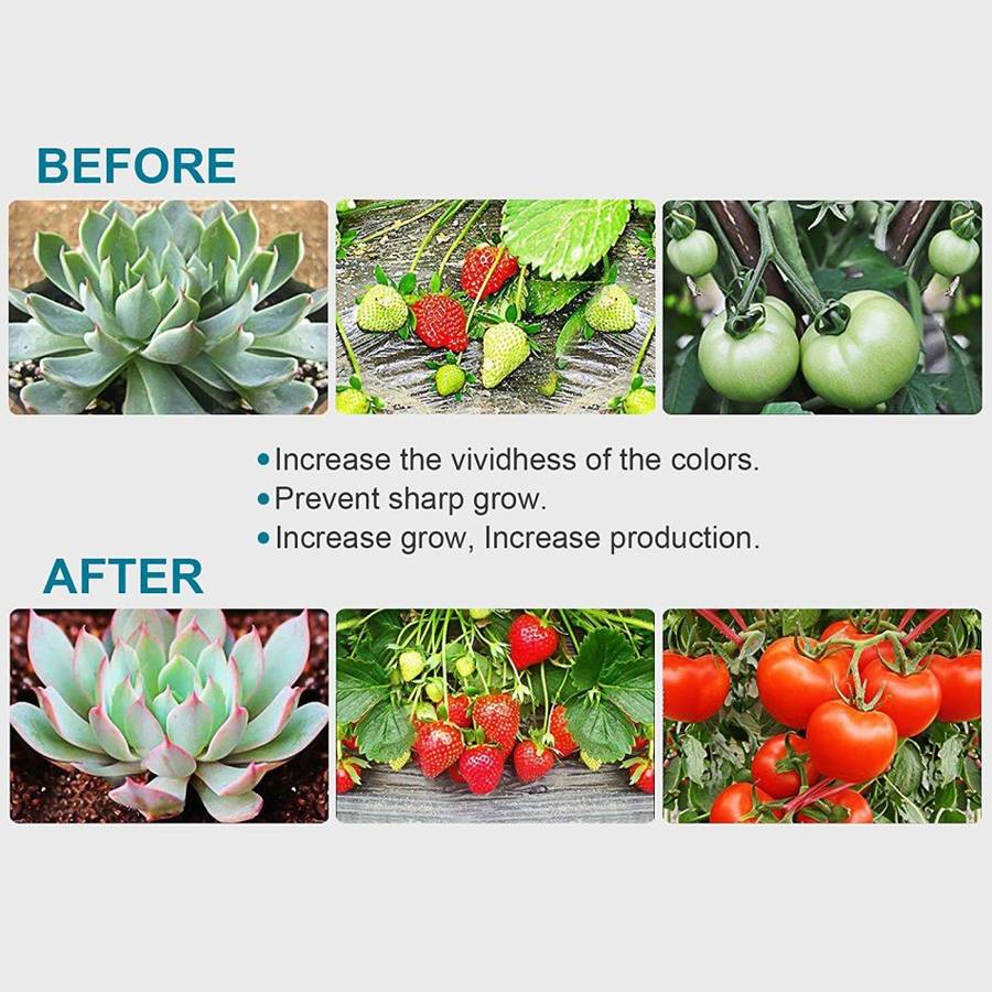 Plant Grows Lamp, 21W Plant Growing Desk Lights Triple Heads LED Full Spectrum Vegetation L