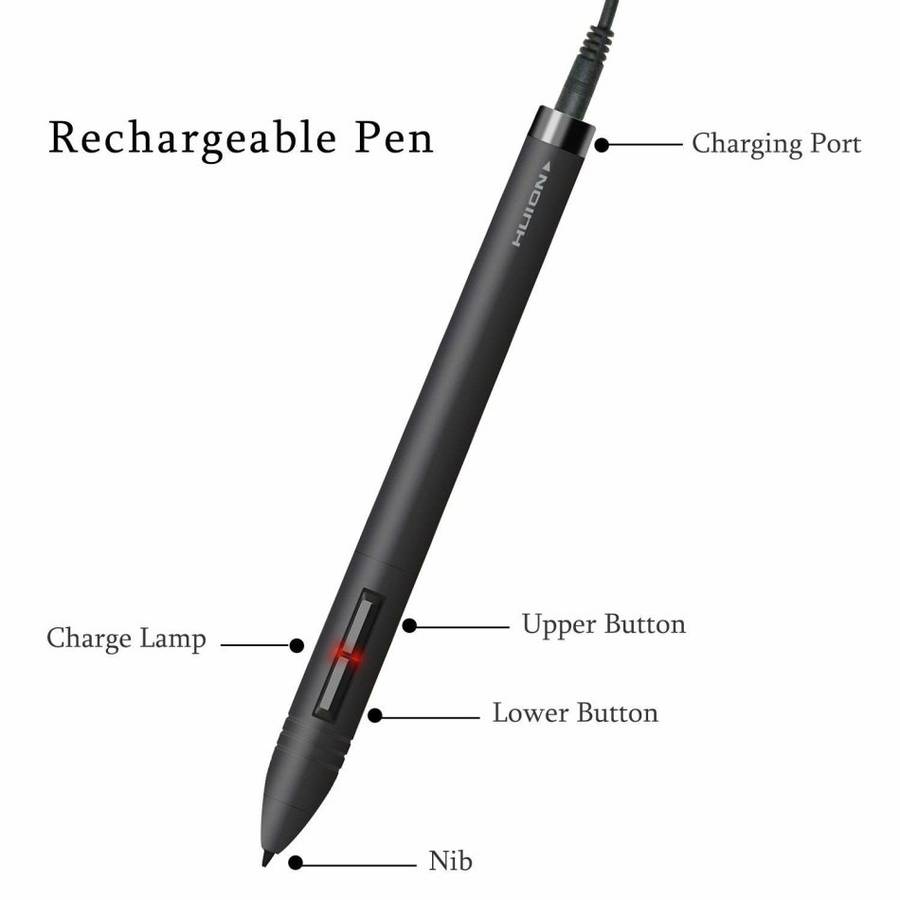 Huion New 1060 Plus Graphic Drawing Tablet 10 x 6.25'' Digital Drawing Tablet with 8192 Pen Press...