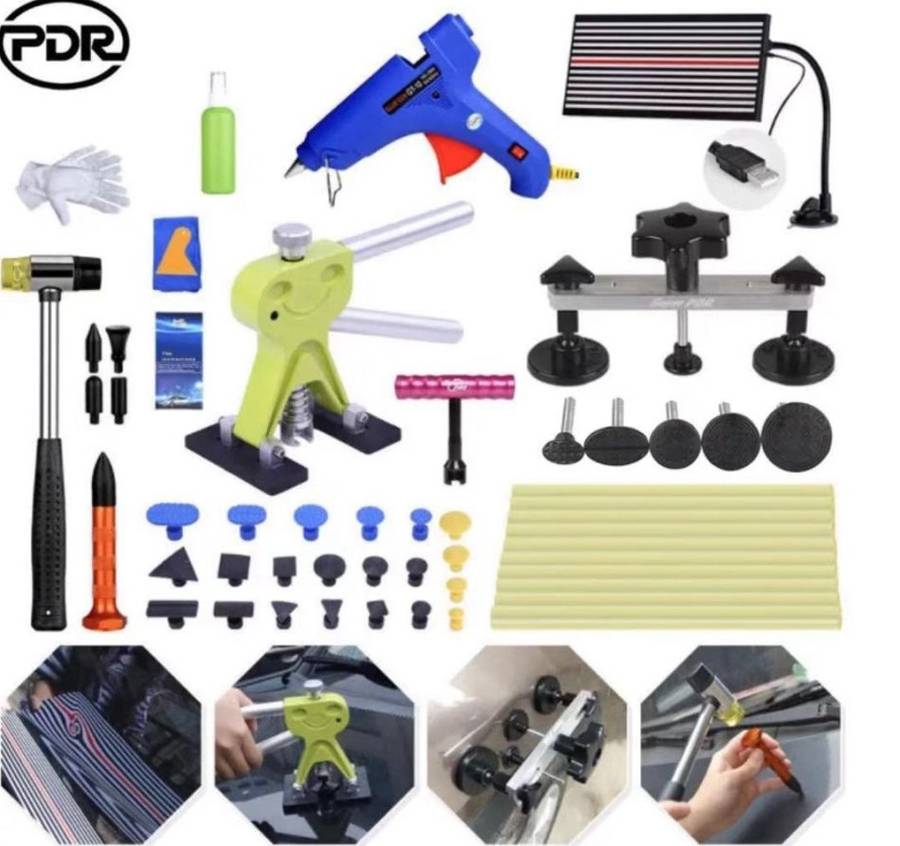 Car Dent Repair Tool Car Body Paint Free Repair Dent Lift PDR Tool Set Super POR