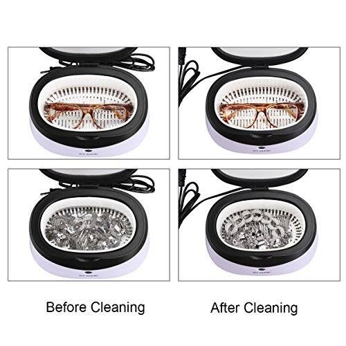 GT SONIC Jewelry Cleaner Machine 600ml Glass Cleaner Machine Cleaing Machines Polishing Eyeglass Nec