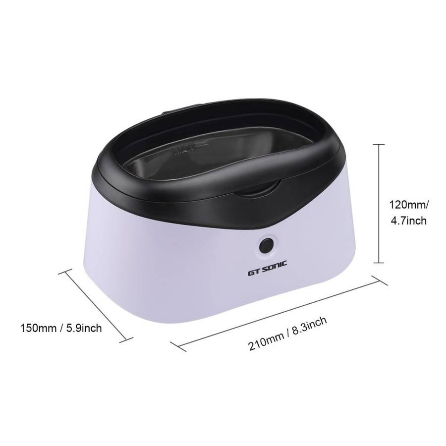 GT SONIC Jewelry Cleaner Machine 600ml Glass Cleaner Machine Cleaing Machines Polishing Eyeglass Nec