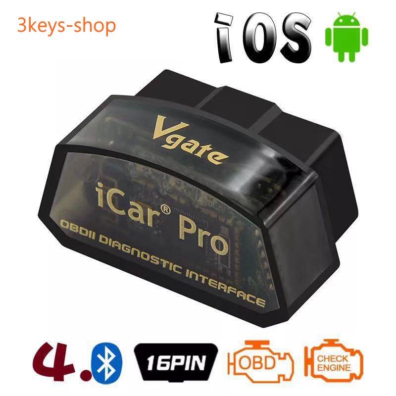 Vgate iCar Pro Bluetooth 4.0 (BLE) OBD2 Fault Code Reader OBDII Code Scanner Car Check Engine Light
