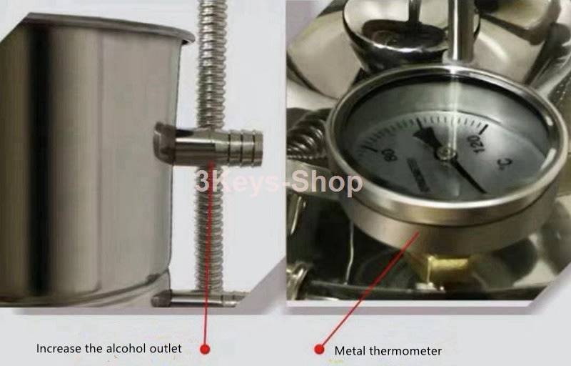 20L Brewer Distillator Pure Dew Machine Wine Making Equipment