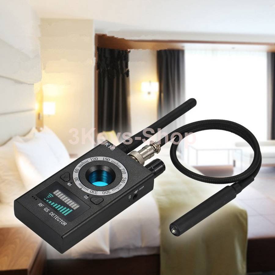 Anti Spy RF Detector Wireless Bug Detector Signal for Hidden Camera Laser Lens GSM Listening Device