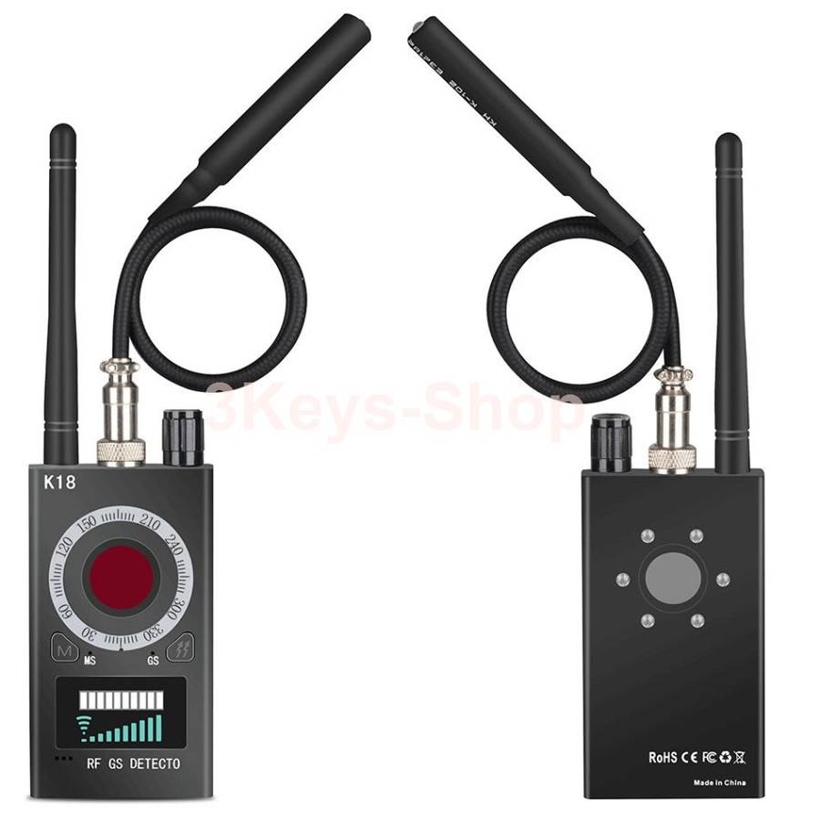 Anti Spy RF Detector Wireless Bug Detector Signal for Hidden Camera Laser Lens GSM Listening Device