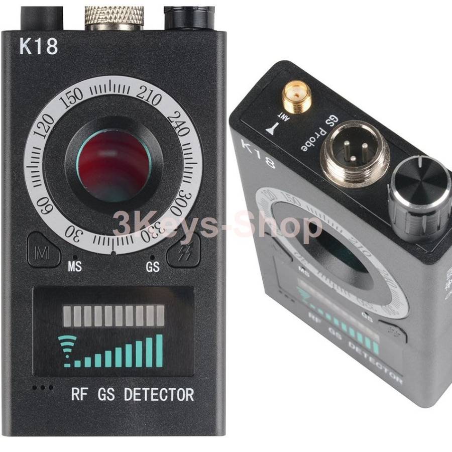 Anti Spy RF Detector Wireless Bug Detector Signal for Hidden Camera Laser Lens GSM Listening Device