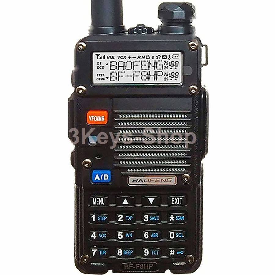2 For R BaoFeng BF-F8HP (UV-5R 3rd Gen) 8-Watt Dual Band Two-Way Radio