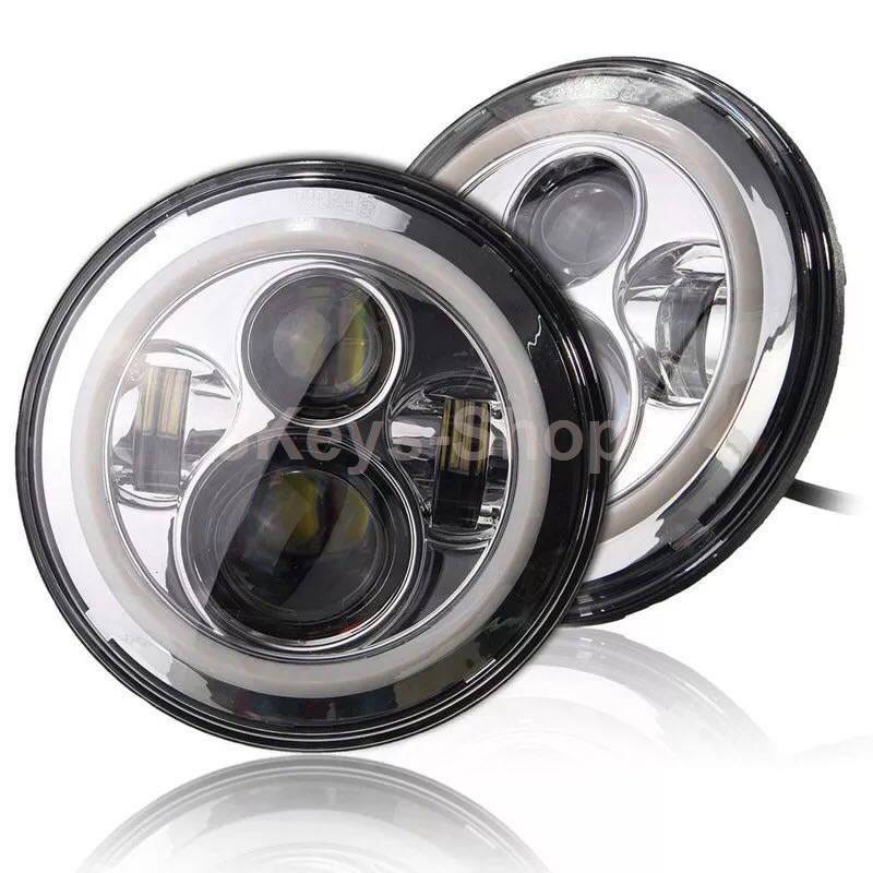 7'' LED Headlight Headlights High beam lights low beam lights Jeep / Harley motorcycle headlights