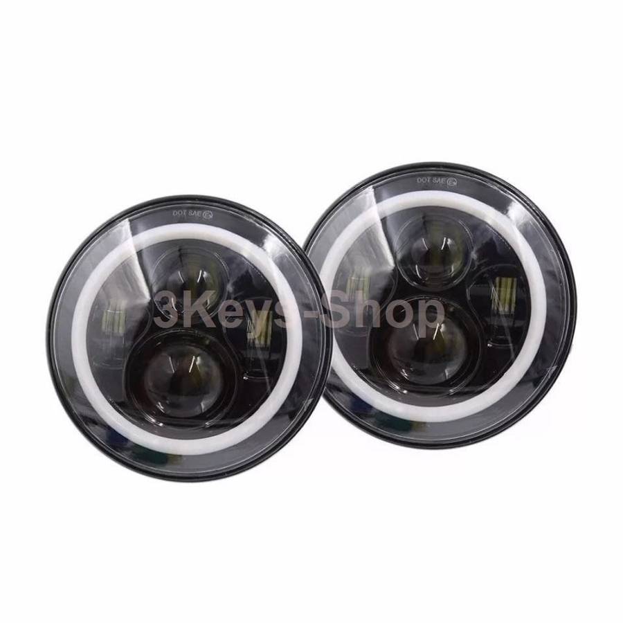 7'' LED Headlight Headlights High beam lights low beam lights Jeep / Harley motorcycle headlights