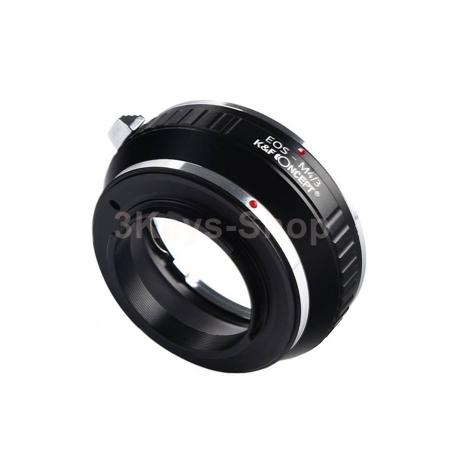 K&F Concept Lens Mount Adapter for Canon EOS EF Mount Lens to M4/3 MFT Olympus Pen and Panasonic Lum