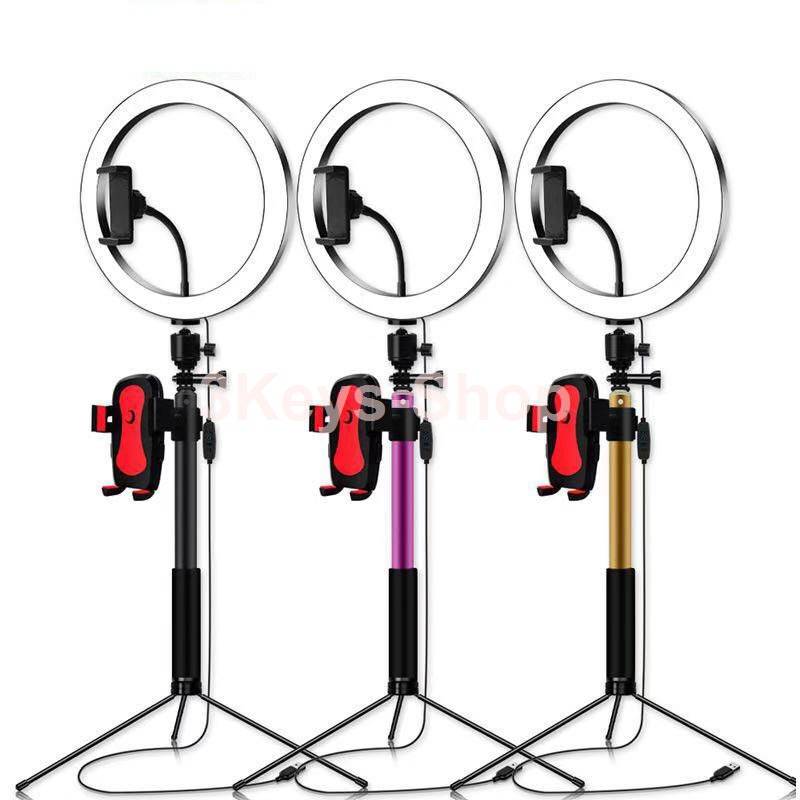 26CM 10inchLive Fill Light LED Ring Light Beauty Light Live Tripod cell Phone Beauty Fill Light