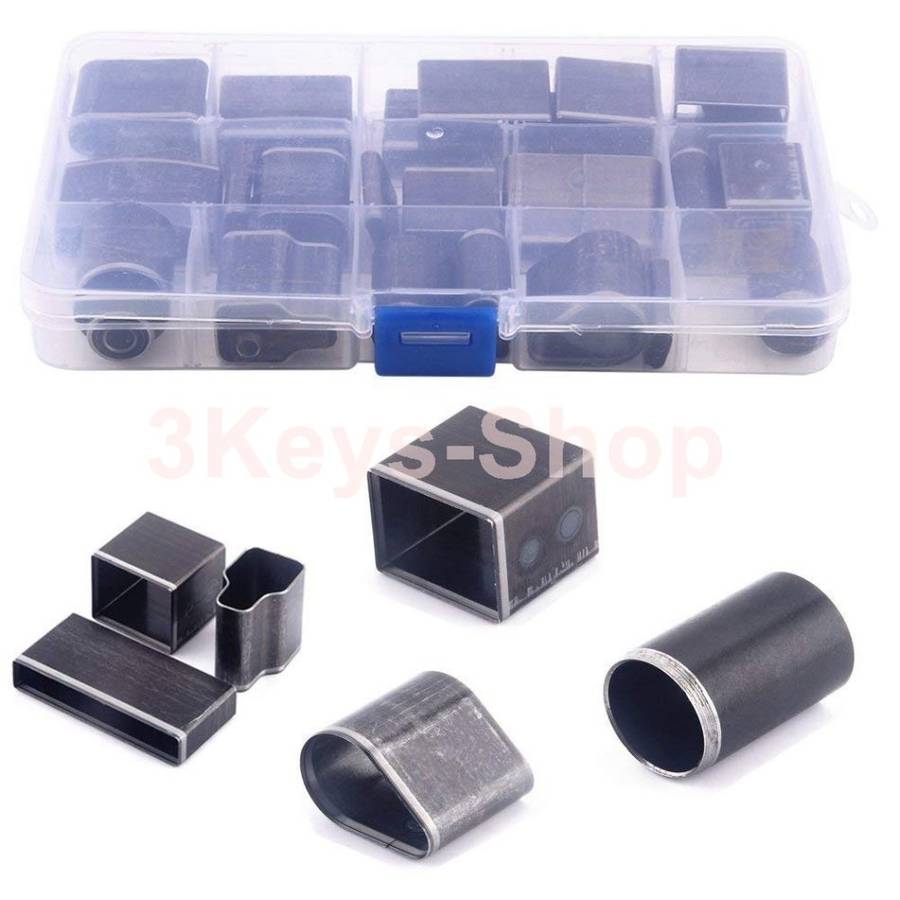 Leather Cutting Tool 52 Shape Style Hole Hollow Cutter Punch Kit Leather Craft DIY Set for Handmade