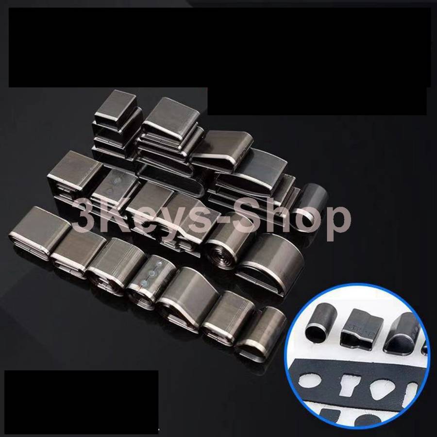 Leather Cutting Tool 52 Shape Style Hole Hollow Cutter Punch Kit Leather Craft DIY Set for Handmade