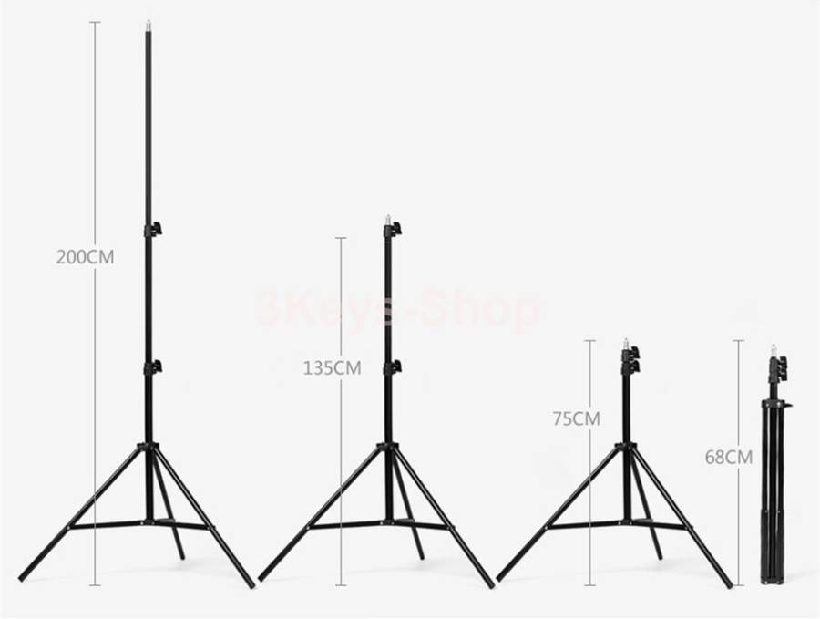 Lightdow Overhead Softbox Continuous Light Photo Studio YouTube Vlog Soft Box Lighting Kit