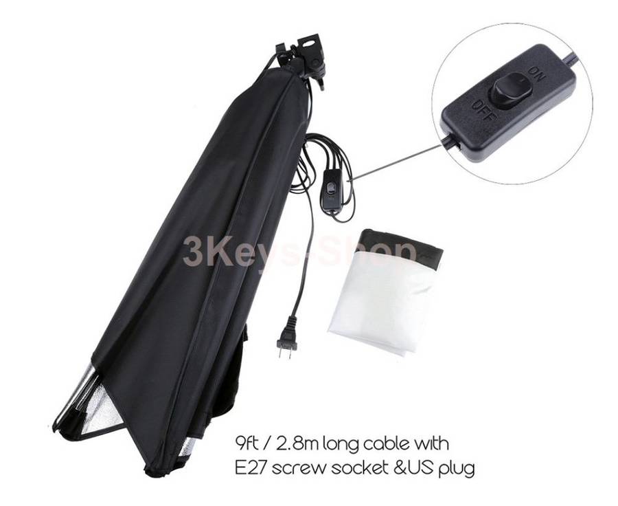 Lightdow Overhead Softbox Continuous Light Photo Studio YouTube Vlog Soft Box Lighting Kit