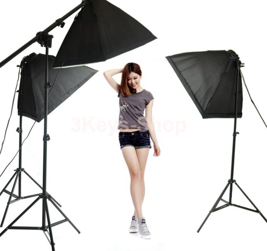Lightdow Overhead Softbox Continuous Light Photo Studio YouTube Vlog Soft Box Lighting Kit